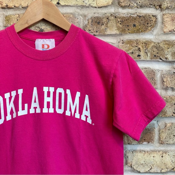 VINTAGE Oklahoma Hot Pink T-Shirt - Picture 4 of 4